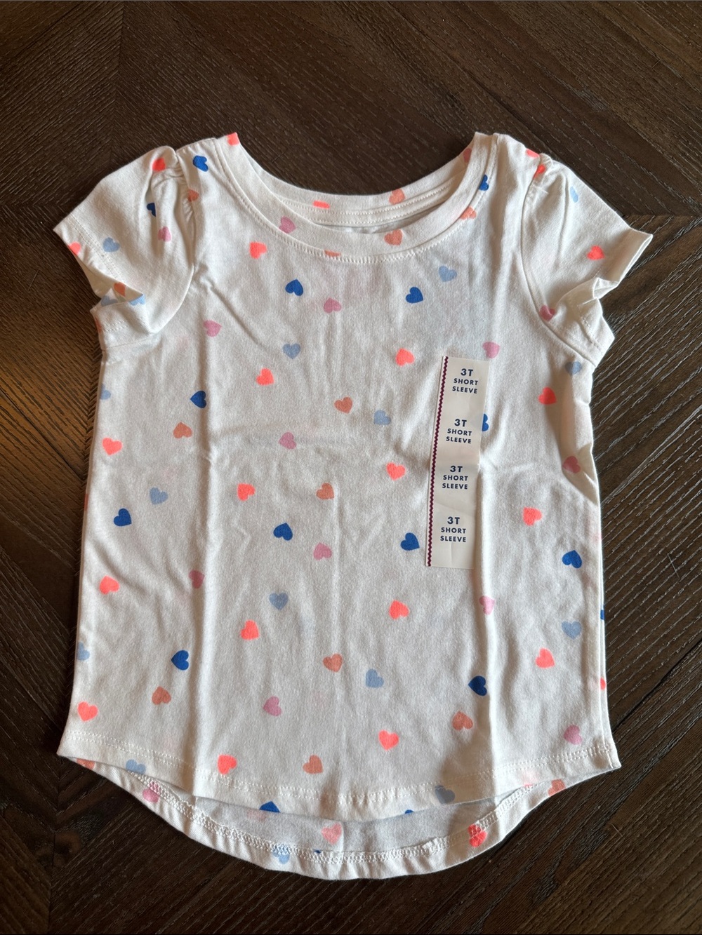 Cat & Jack Toddler Girls Bundle of Tees & Shorts 3T New NWT - Picture 4 of 6